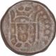 Copper Bazarucos Coin of Cochin of Indo Portuguese.