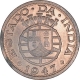 Bronze One Tanga Coin of Indo Portuguese.