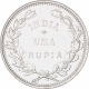 Silver One Uma Rupia Coin of Indo Portuguese.