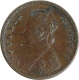 Copper One Twelfth Anna Coin of Victoria Empress of Calcutta Mint of 1878.