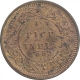 Copper Half Pice Coin of Victoria Empress of Calcutta Mint of 1895.