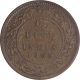 Bronze Half Pice Coin of King Edward VII of Calcutta Mint of 1909.