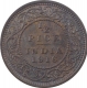 Bronze Half Pice Coin of King George V of Calcutta Mint of 1916.