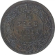 Bronze Half Pice of Coin of King George V of Calcutta Mint of 1918.