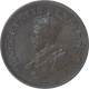 Bronze Half Pice of Coin of King George V of Calcutta Mint of 1918.