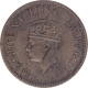 Bronze One Quarter Anna of King George VI of Bombay Mint of 1941.