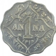 Copper Nickel One Anna Coin of King George V of Bombay Mint of 1919.