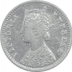 Silver Two Annas Coin of Victoria Empress of Bombay Mint of 1900.