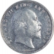 Silver Two Annas Coin of King Edward VII of Calcutta Mint of 1907.