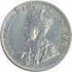 Silver Quarter Rupee Coin of King George V of Bombay Mint of 1925.