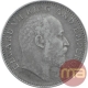 Silver Half Rupee Coin of King Edward VII of Calcutta Mint of 1905.