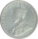 Silver Half Rupee Coin of King George V of Bombay Mint of 1926.