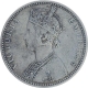 Silver One Rupee Coin of Victoria Empress of Bombay Mint 1892.