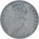 Silver One Rupee Coin of Victoria Empress of  Bombay Mint of 1893.