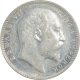 Silver One Rupee Coin of King Edward VII of Bombay Mint of 1904.