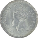 Silver One Rupee Coin of King George VI of Bombay Mint of 1941.