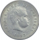 Silver Hundred Reis Coin of Carlos I of Kingdom of Portugal.