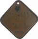 Copper Victory & Peace Medal of King George V.