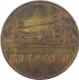 Copper Two Annas Coin of Coffee Token of British India.