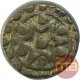 Brass Travancore Puveera Token.