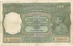 King George VI Hundred Rupees of C.D. Deshmukh of Calcutta Mint.