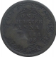 Error Bronze One Quarter Anna Coin of King Edward VII of Calcutta Mint of 1908.