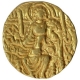 Very Rare Gold Dinar Coin of Magra of Kushan Dynasty.