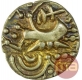 Gold Dinar Coin of Vigrahadeva of Kidara of Kashmir.