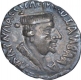 Error Silver Drachma Coin of Nahapana of Western Kshatrapas.