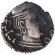 Silver Drachma Coin of Rudrasena I of Western Kshatrapas.