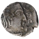 Silver Drachma Coin of Rudrasena IV of Western Kshatrapas.