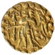 Gold Dinar Coin of Virachandra of Samatata Region of Post Guptas.