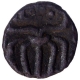 Copper Kasu Coin of Naganna Dannayaka of Vijayanagara Empire.