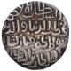 Silver Tanka Coin of Qutb ud Din Mubarak of Hadrat Delhi Mint of Delhi Sultanate.