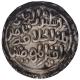 Silver Tanka Coin of Qutb ud Din Mubarak of Hadrat Delhi Mint of Delhi Sultanate.