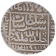 Silver One Rupee Coin of Sher Shah Suri of Gwalior Mint of Delhi Sultanate.