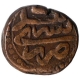 Copper Dam Coin of Akbar of Srinagar Mint of Di Month.