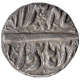 Silver One Rupee Coin of Akbar of Burhanpur Mint of Tir Month.