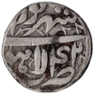 Silver One Rupee Coin of Akbar of Lahore Mint of Shahrewar Month.