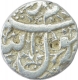 Silver Half Rupee Coin of Jahangir of Ahmadnagar Mint.