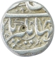 Silver Half Rupee Coin of Jahangir of Ahmadnagar Mint.