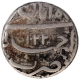 Silver One Rupee Coin of Jahangir of Ahmadabad Mint of Aban Month.