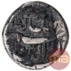 Silver Jahangiri Rupee Coin of Jahangir of Qandahar Mint of Kalima Type.