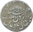 Silver One Rupee Coin of Shah Jahan of Ahmadabad Mint.