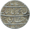 Silver One Rupee Coin of Shah Jahan of Ahmadabad Mint.