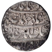 Silver One Rupee Coin of Shah Jahan of Akbarabad Dar ul Khilafa Mint of Ardibihisht Month.