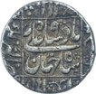 Silver One Rupee Coin of Shahjahan of Akbarnagar Mint.