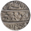 Silver Half Rupee Coin of Aurangzeb of Zafarabad Mint.