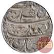 Silver One Rupee Coin of Aurangzeb of Akbarabad Mustaqir ul Khilafa Mint.