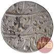 Silver One Rupee Coin of Aurangzeb of Akbarabad Mustaqir ul Khilafa Mint.